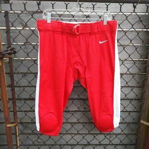 Nike Men's Red Football Tights Practice Pants